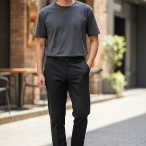 Greg Norman black Golf pants polyester/spandex 38x32